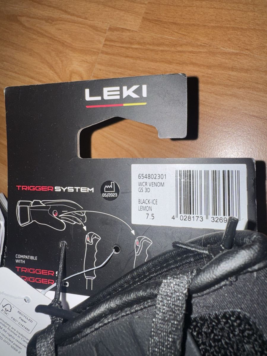 Leki Sci: Ungebrauchte Leki Racing Skihandschuhe 7.5 – Nuovo (secondo la descrizione) da Zeglingen venduto da nor_6sjq 5