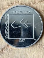 5 Franken Gedenkmünze 1987