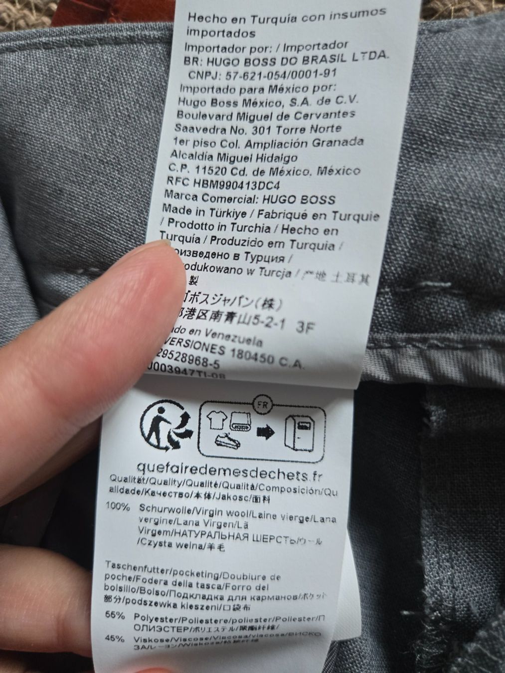 Hugo Boss Pantaloni: BOSS wool trousers – Usato da Horgen venduto da dariajed 6