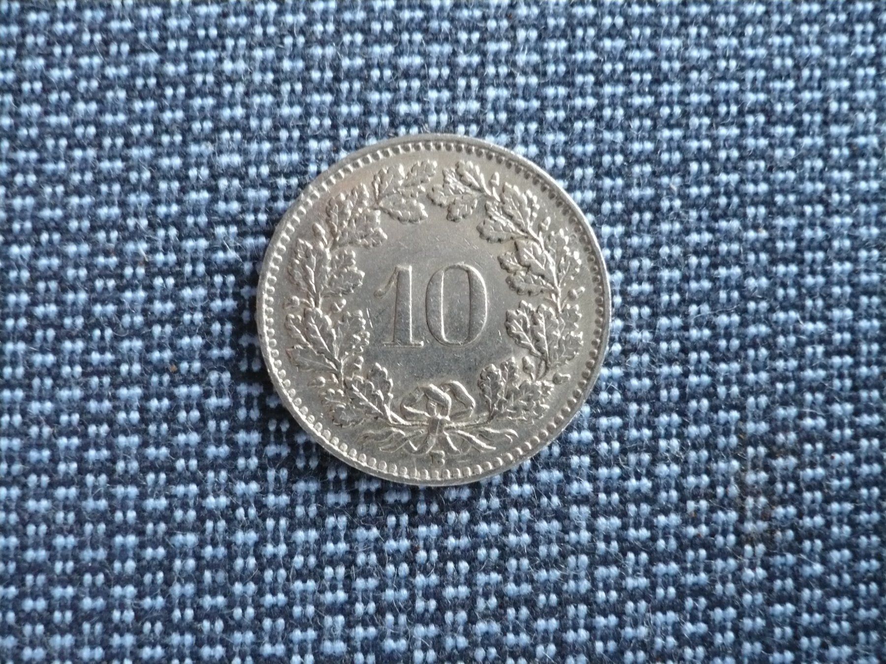 Tutti le monete: 10 Rappen 1955 – Usato da Winterthur venduto da kormorans 1