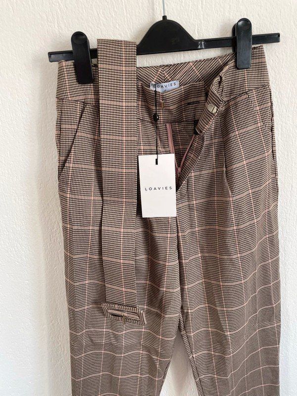 Pantaloni: Loavies Hose Kariert – Nuovo e nell'imballaggio originale da St Gallen venduto da Giidi 1