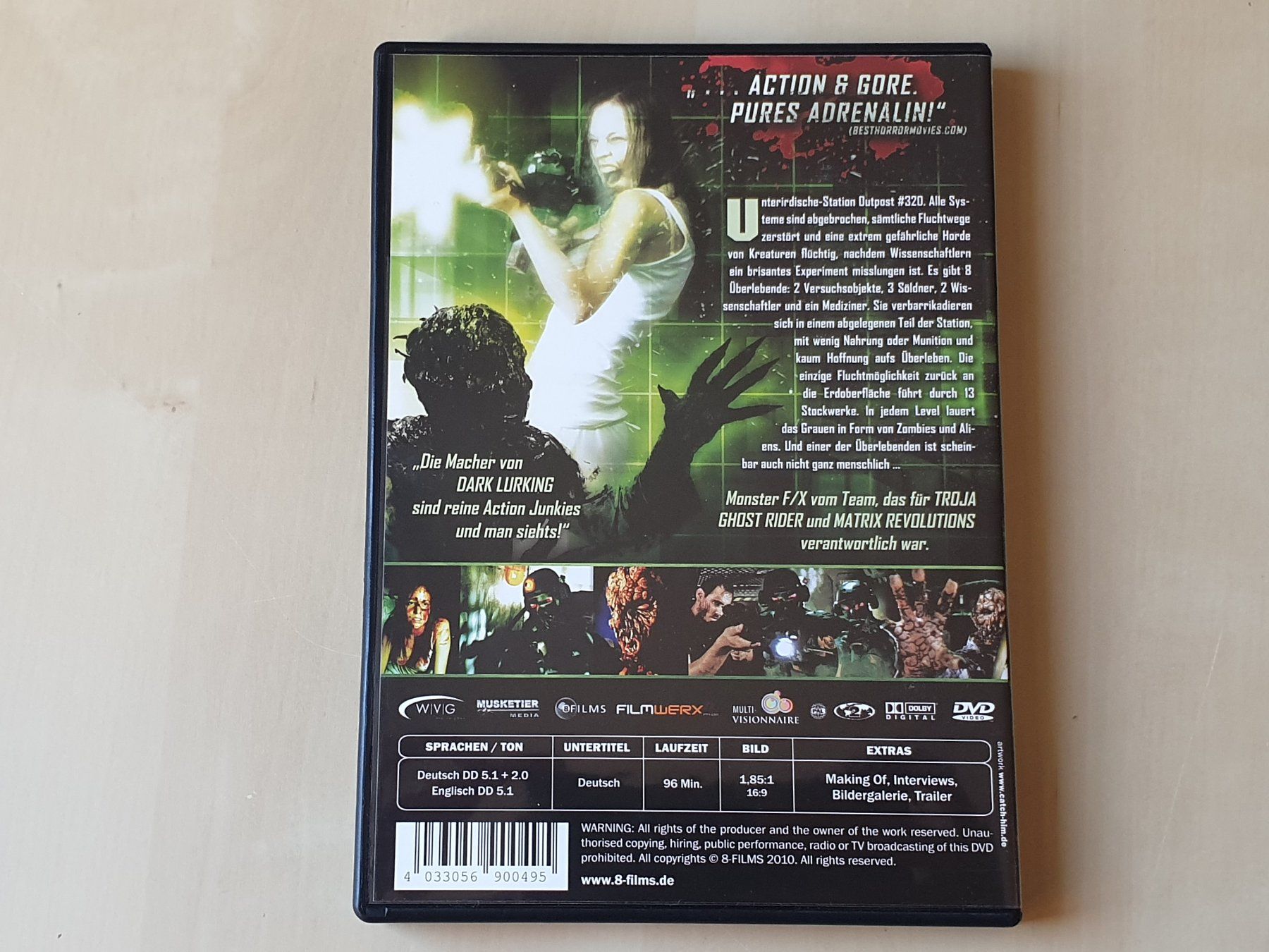 Tutti i DVDs: Alien vs Zombies – Usato da Stansstad venduto da collectorsshop 1