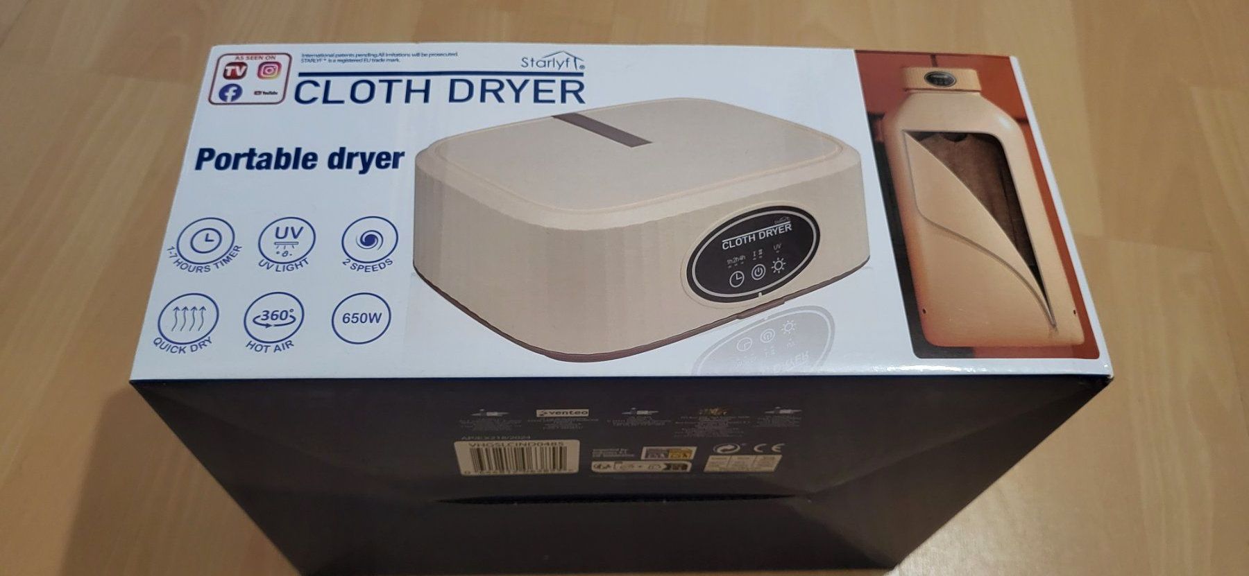 Asciugatrici: Sèche-linge électrique portable – Usato da Biel/Bienne venduto da Nephyras