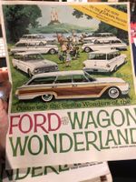 FORD 1953 ORIGINAL PROSPEKT VERKAUFSRAUM