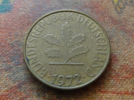 DEUTSCHLAND 10 Pfennig 1972  (Z)