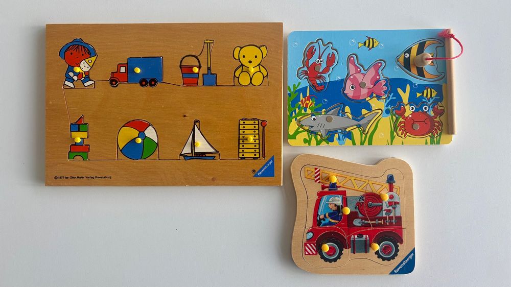 Buzzle aus Holz für Kleinkinder (Gebraucht) in Biel/Bienne für CHF 10 ...
