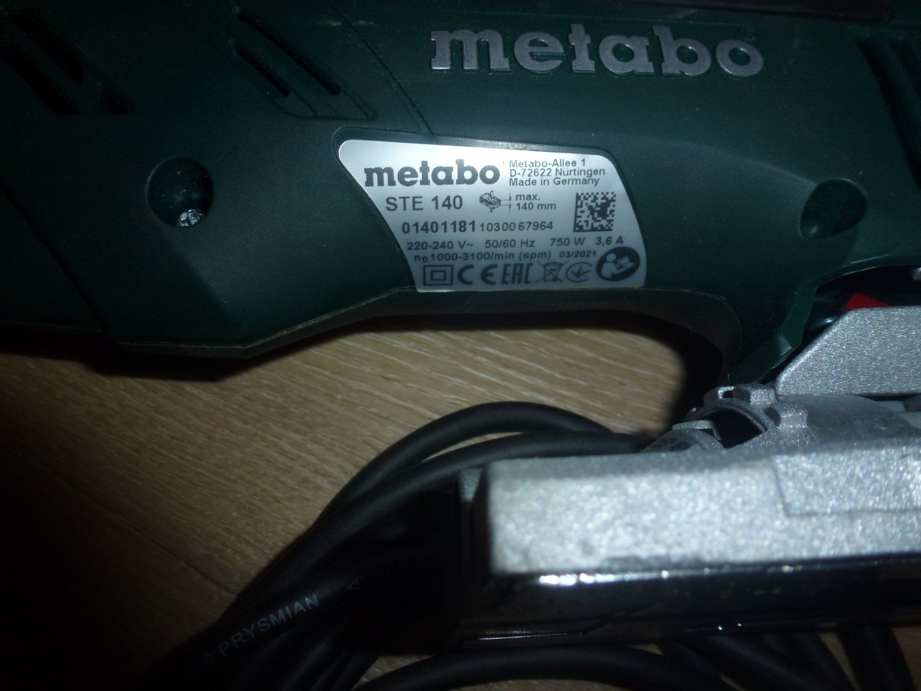 Metabo Scies: Metabo Stichsäge – D'occasion à Herisau par Hau-den-lukas 1