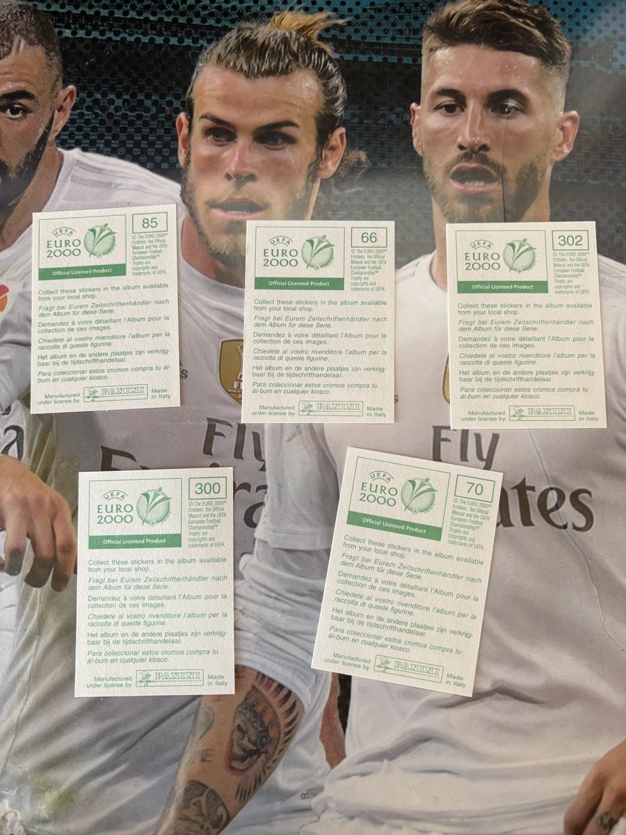 Panini Carte collezionabili: Panini Euro 2000 Lot – Nuovo (secondo la descrizione) da Wünnewil venduto da VinRa 1