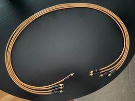 2 Paare Marlex Serie 1.0 High End Cinch Kabel ca. 150cm