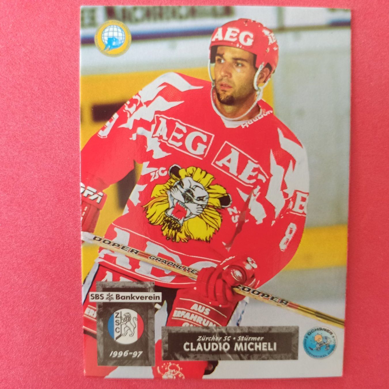 Sammelbilder & Trading cards: Claudio Micheli - ZSC CARD - 1996/97 – Gebraucht aus Dübendorf von kb86_MOVIE