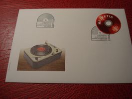 FDC Schallplatte 2014, Ausschnitt aus Block,