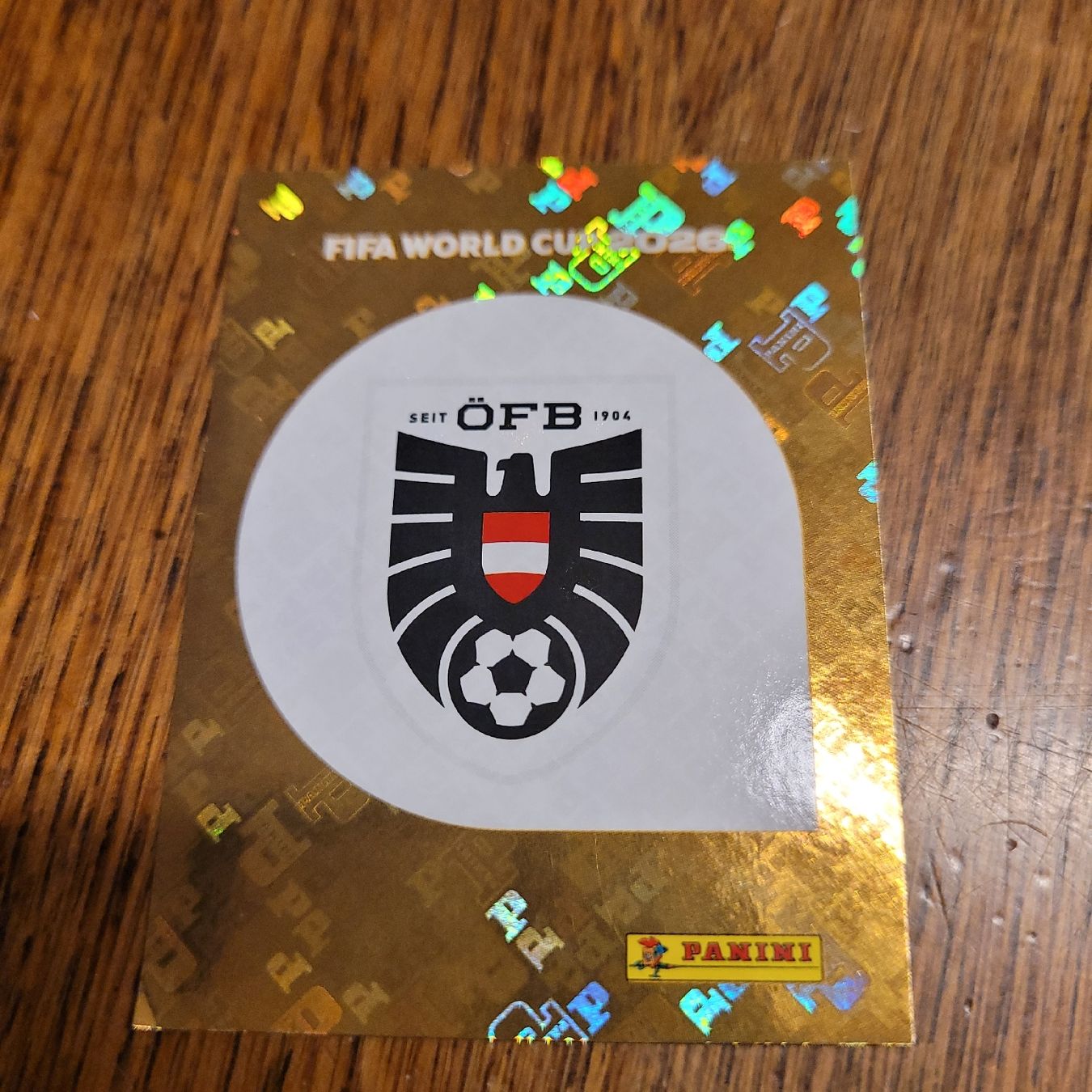 Panini Carte collezionabili: Panini26 Wappen AUT – Nuovo (secondo la descrizione) da Winterthur venduto da Flomal