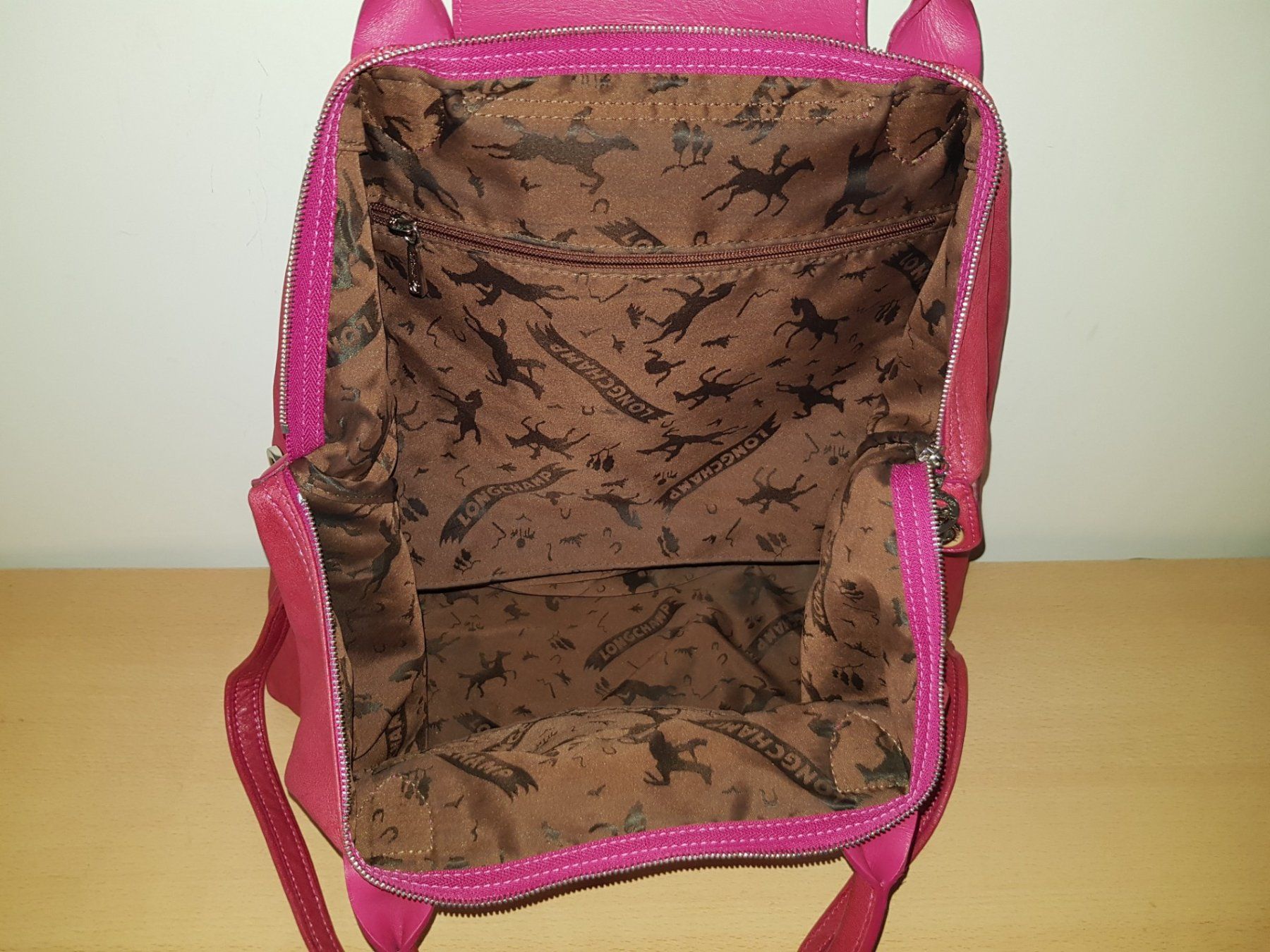 Longchamp Borse da donna: Original Longchamp Leder Handtasche – Usato da Basel venduto da Birs868 9