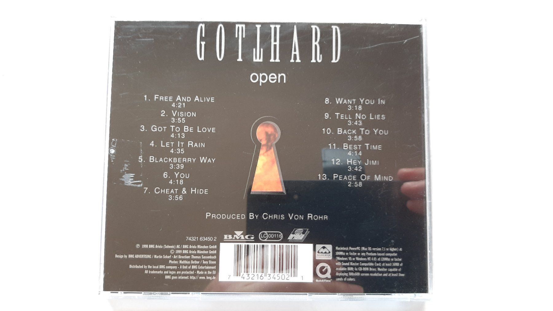 CD: CD- Gotthard - open – Usato da Pully venduto da bro_n52j 2