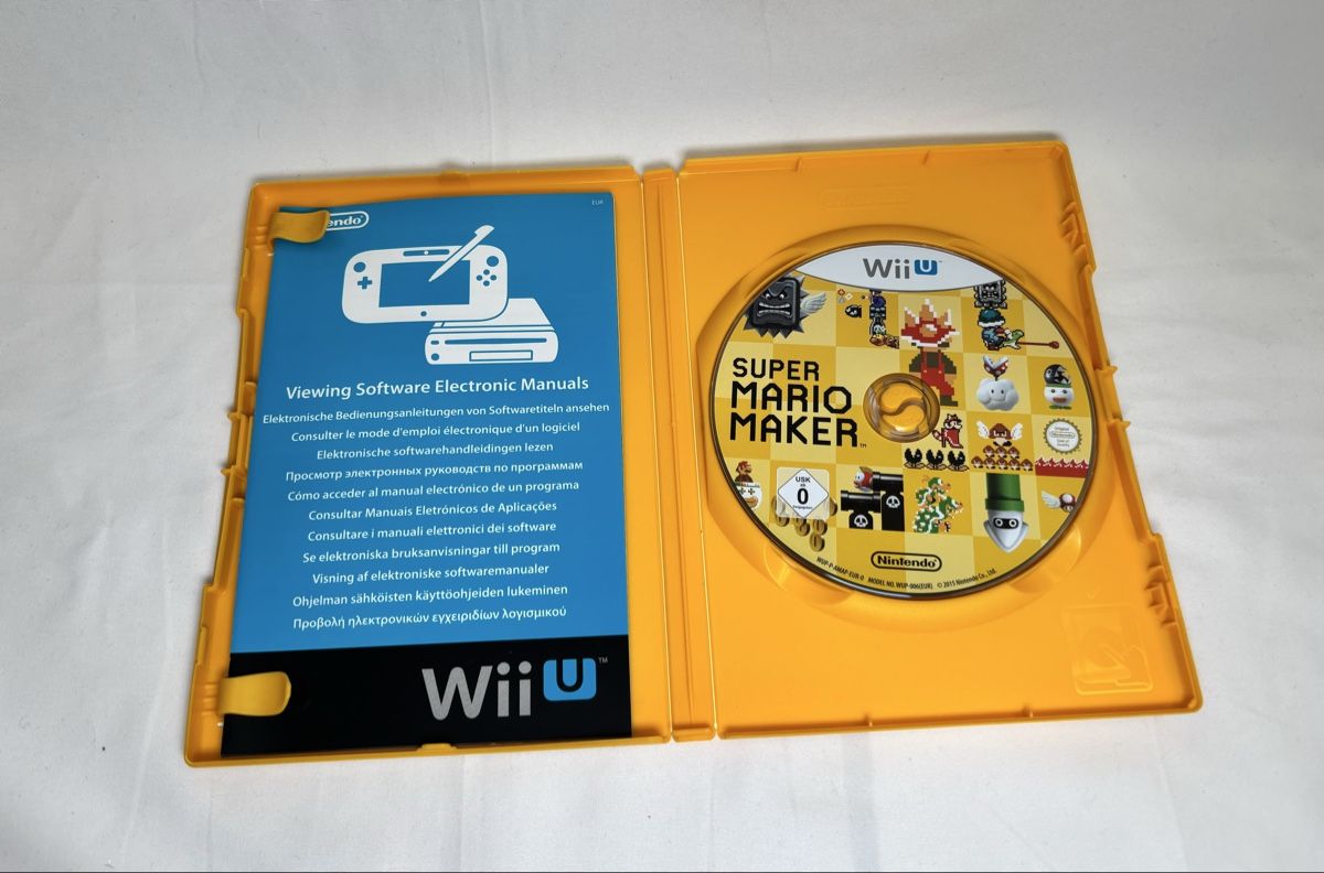 Nintendo Giochi: Super Mario Maker per Wii U - Ottimo stato – Usato da Gordola venduto da kar_gy5g 2