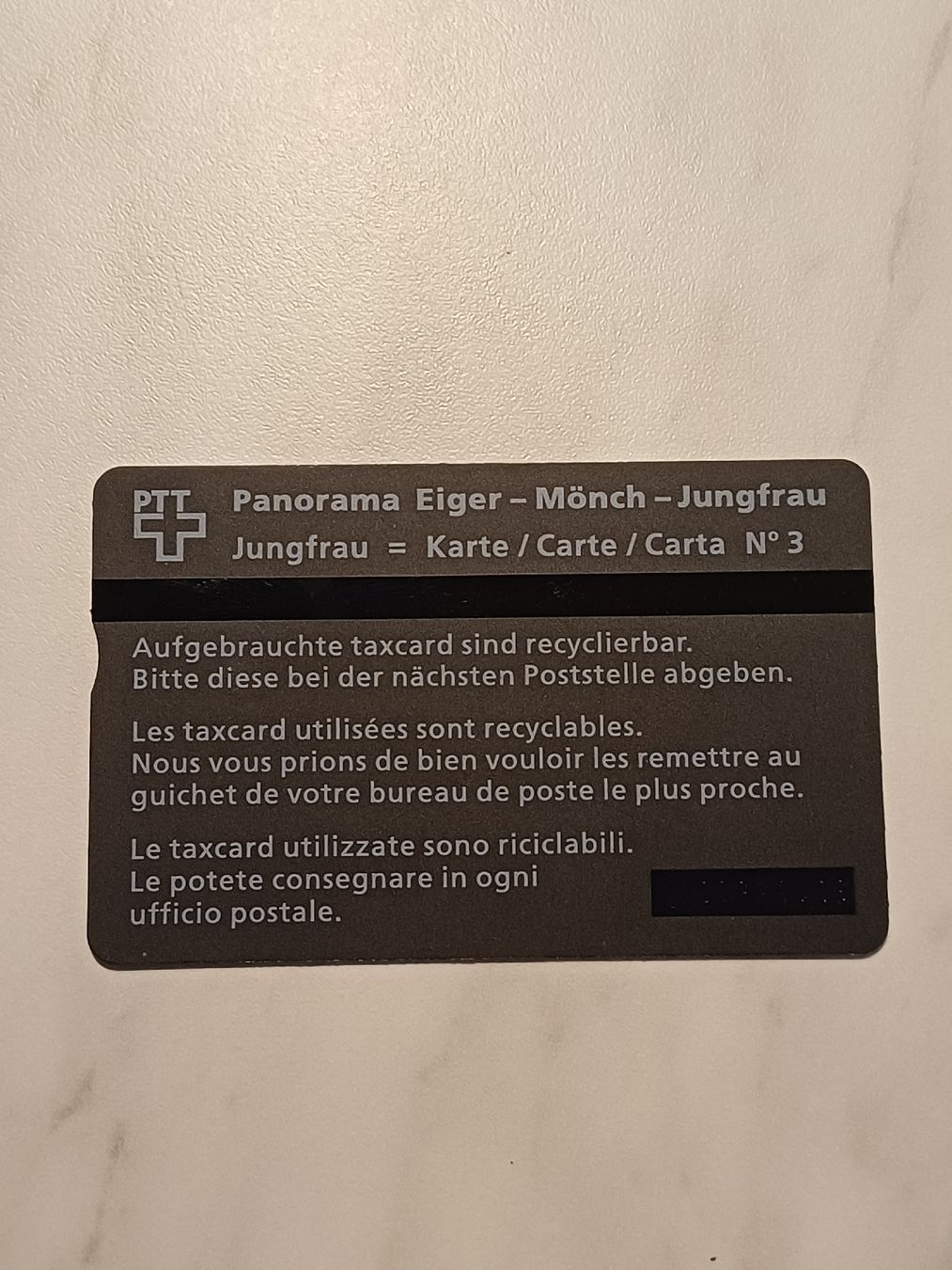 Swisscom Cartes de téléphone: Taxcard  – D'occasion à Domat-ems par Gr8wood 1
