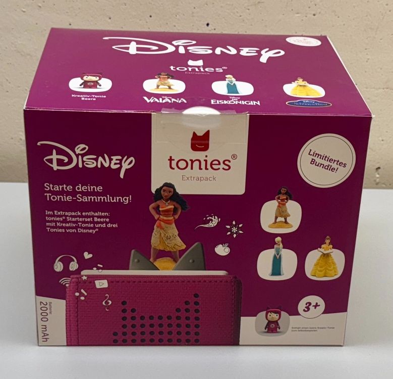 Livres audio: Toniebox - Extrapack Disney Prinzessinnen inklusive 4 Tonies – Neuf avec emballage d'origine à Rechthalten par hosme_be 1