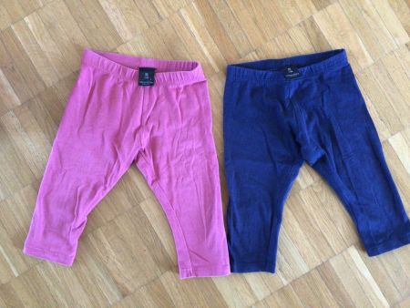 2 Leggings, Gr.68, Naturaline