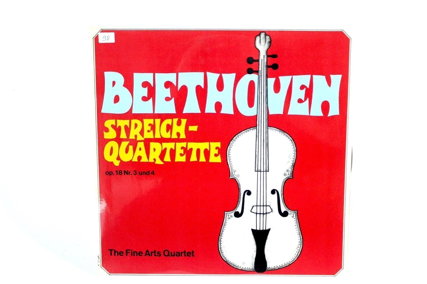 Dischi in vinile: BEETHOVEN: Streichquartette 3 & 4 – Usato da Bern venduto da kultiges 1