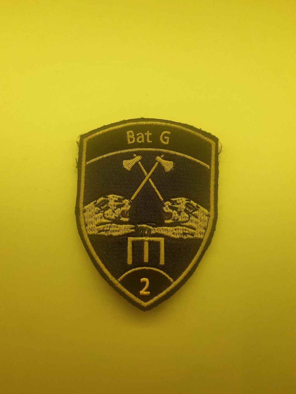Schweizer Armee Plaketten & Abzeichen: BADGE ECUSSON MILITAIRE SUISSE BAT G 2 – Neu (gemäss Beschreibung) aus Domdidier von baumeyer-seb