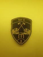 BADGE ECUSSON MILITAIRE SUISSE BAT G 2
