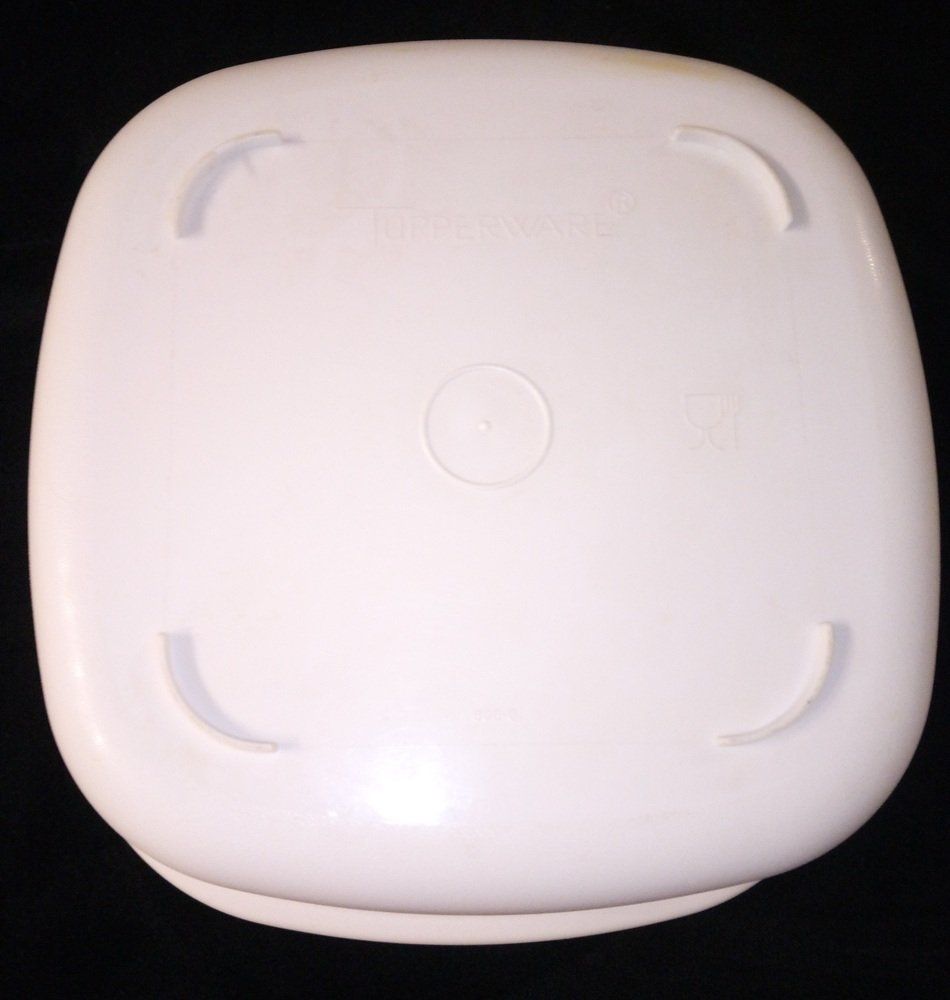 Tupperware Elettrodomestici da cucina: TUPPERWARE Multi Server 3. teilig in Weiss mit blauem Deckel – Usato da Werdenberg venduto da EXA-Secondhand 3