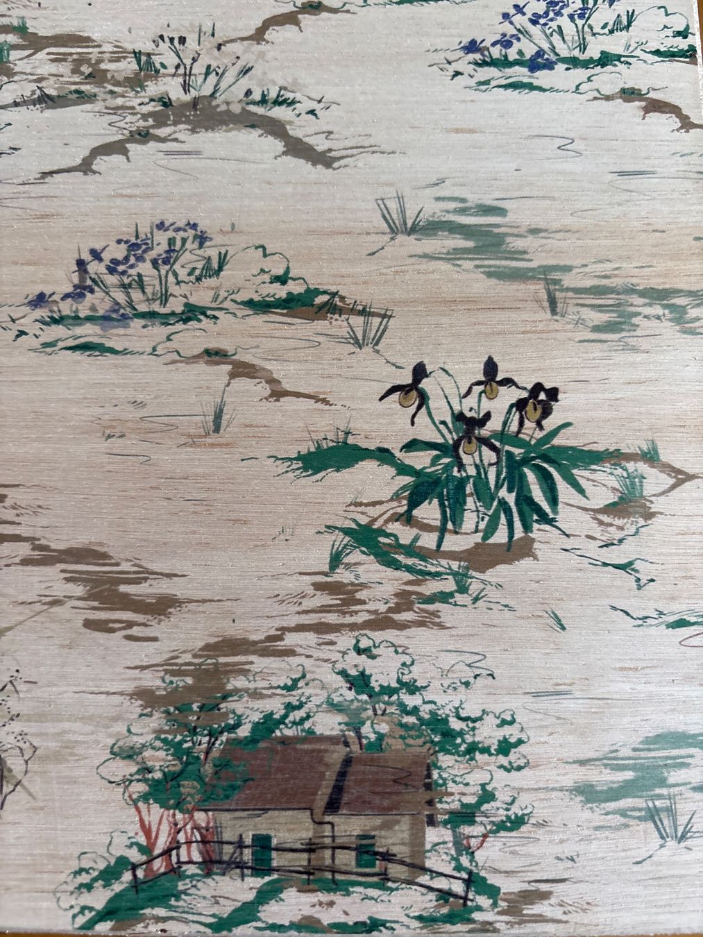 Transportkisten: Holzbox Motiv Bergtiere mit Deckel – Neu (gemäss Beschreibung) aus Genève von Livsonman 3