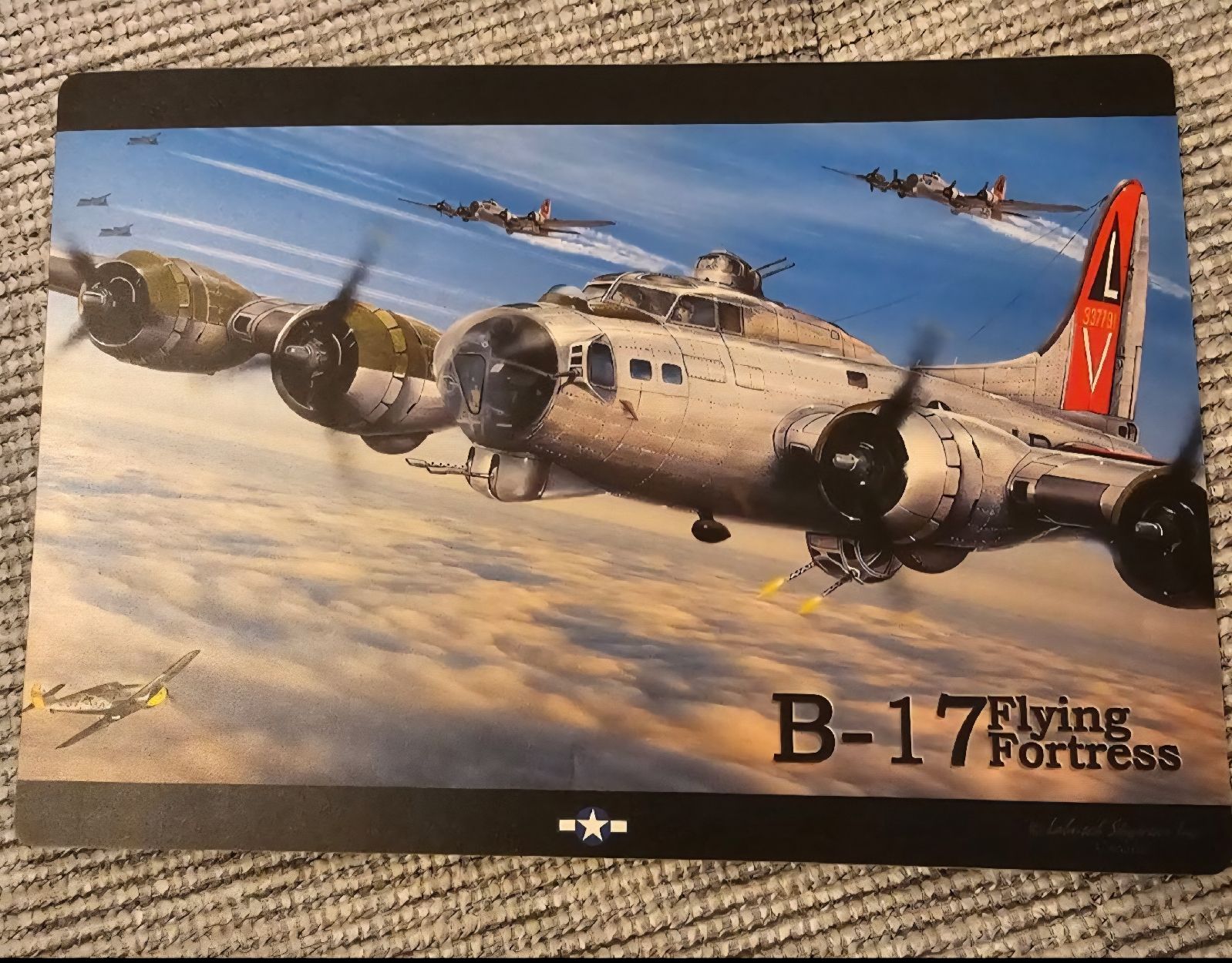 Tappetini per mouse: B-17 Bild Mausmatte – Usato da St.Gallen venduto da stangman72