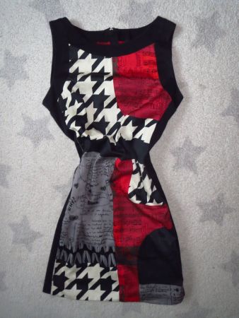 schönes DESIGUAL Damen Kleid Gr 38