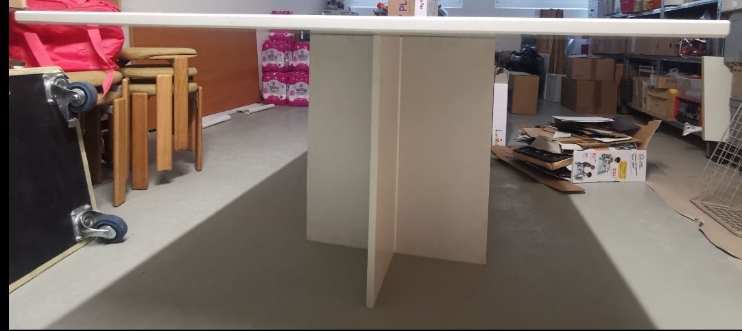 Tische: Kunststein Platte Tisch Weiss , sehr schön – Gebraucht aus Wohlen AG von niki31 2