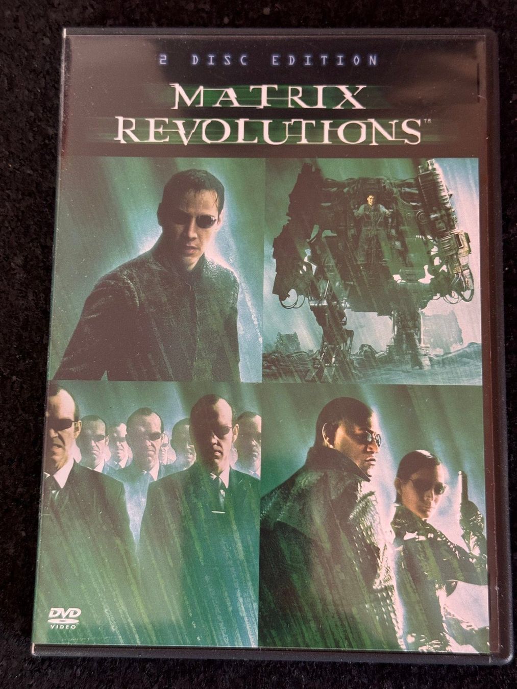 Tutti i DVDs: MATRIX REVOLUTIONS 2DVD Disc's Edition DE/EN – Usato da Fribourg venduto da tschjoly