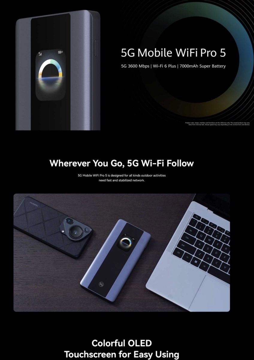 Huawei Modems & Router: 5G Mobile WiFIPro neu – Neu und originalverpackt aus Wangen b.Olten von Vip21