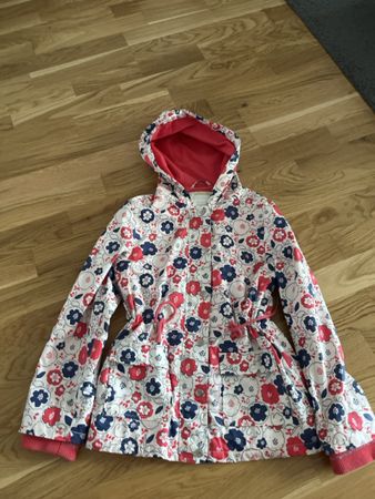 Kinder Regenjacke  Blumenmuster   