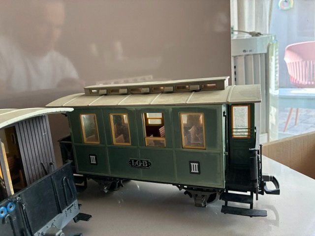 LGB Modellini di ferrovie: 3 LGB Personenwagen – Usato da Obfelden venduto da Chfi70 3