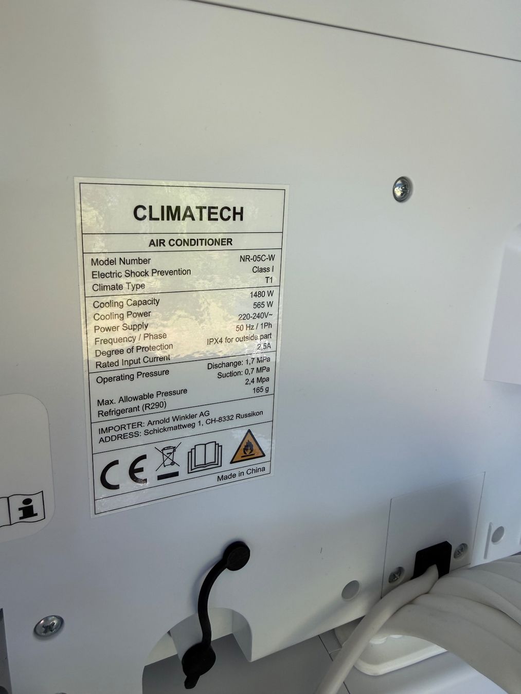 Condizionatori: Klimaanlage Climatech gute Zustand – Nuovo (secondo la descrizione) da Zürich venduto da ece_8v6s 4