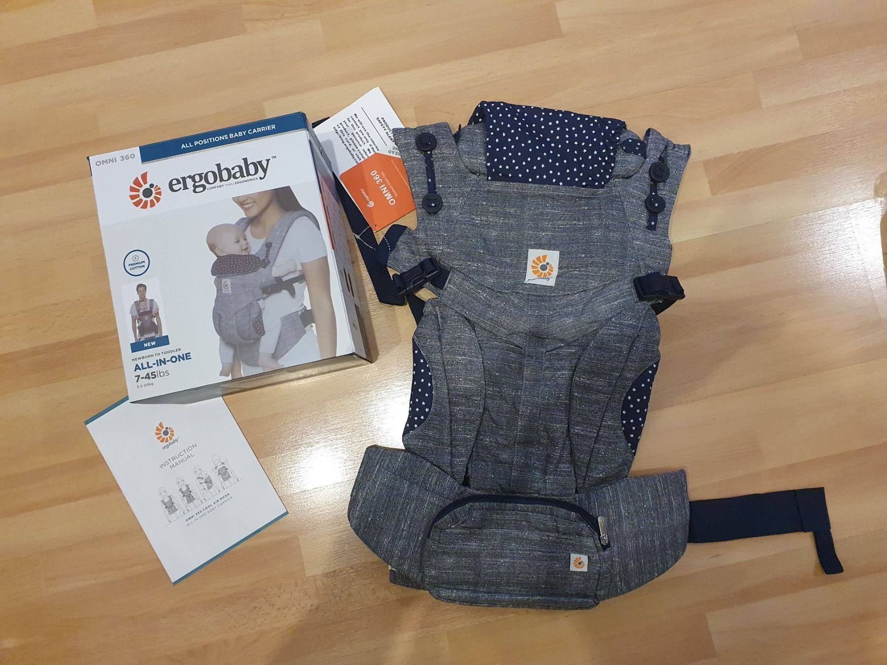 Ergo Baby Bauch- & Rückentragen: Ergobaby Omni 360 Babytrage – Neu und originalverpackt aus Buchrain von Sssschaller