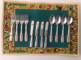 Puppenbesteck aus Aluminium