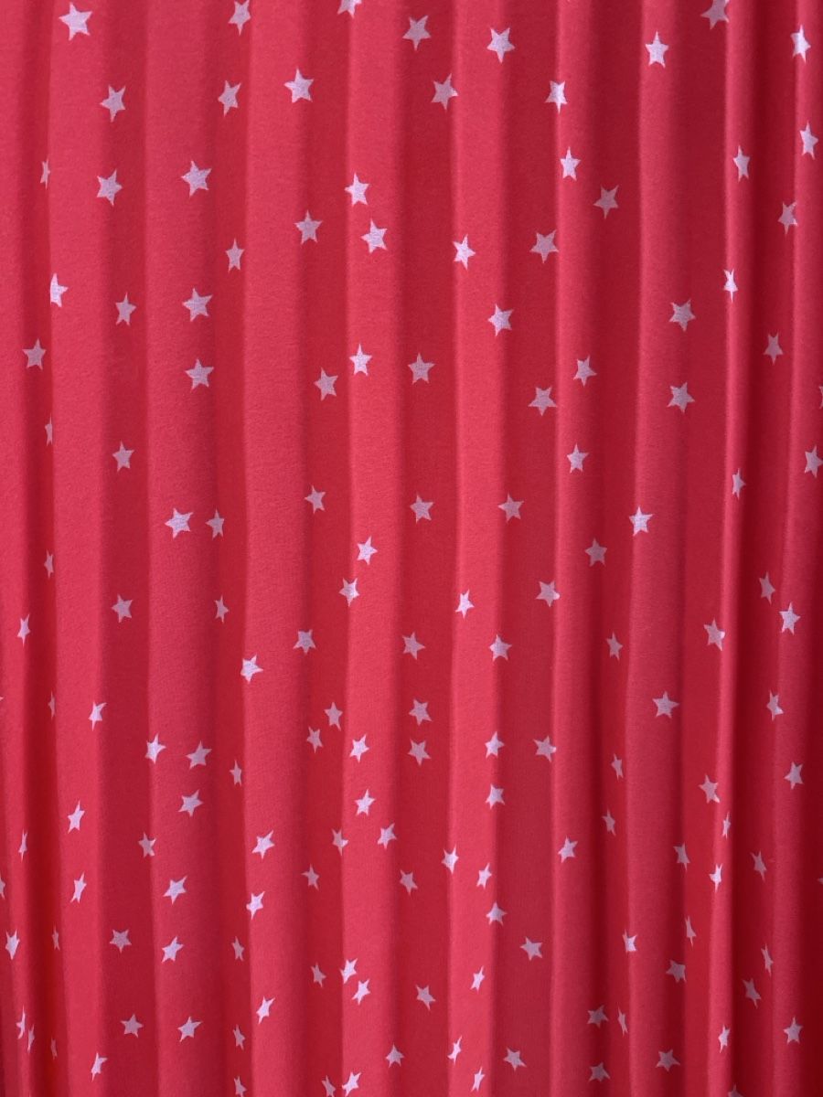 Asos Kleider: Rotes Plissee-Kleid mit Sternenmuster Gr. 40 Asos – Neu (gemäss Beschreibung) aus Basel von selinalivia 1