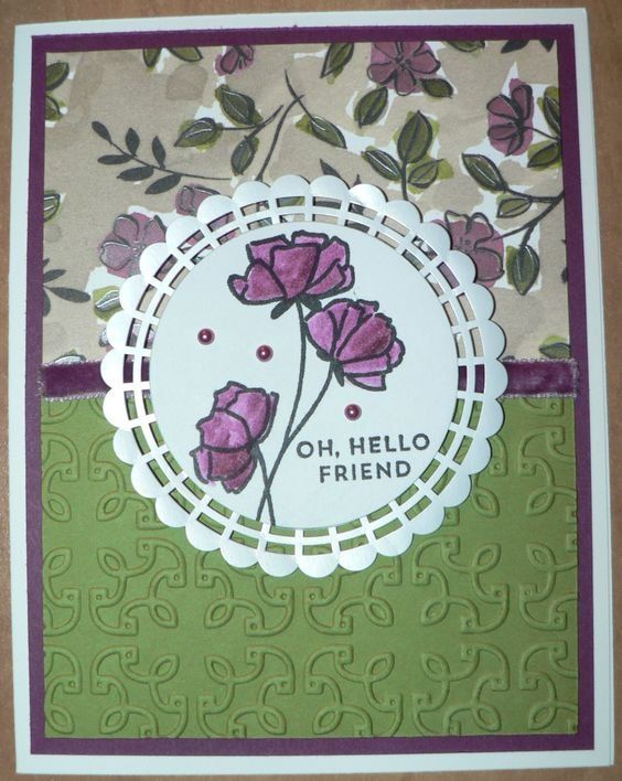 Stampin' up! Sciablone: Stampin up Prägeform "Gartenspalier" – Nuovo (secondo la descrizione) da Frauenkappelen venduto da evangelina78 5