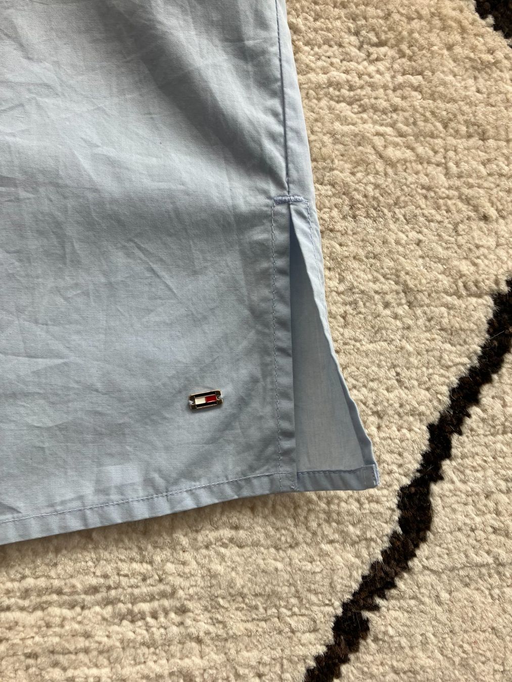 Tommy Hilfiger Chemisiers: Tommy Hilfiger Damen Sommerbluse, hellblau, 36 – Neuf (Voir description) à Baden par jcm_9dkf 7