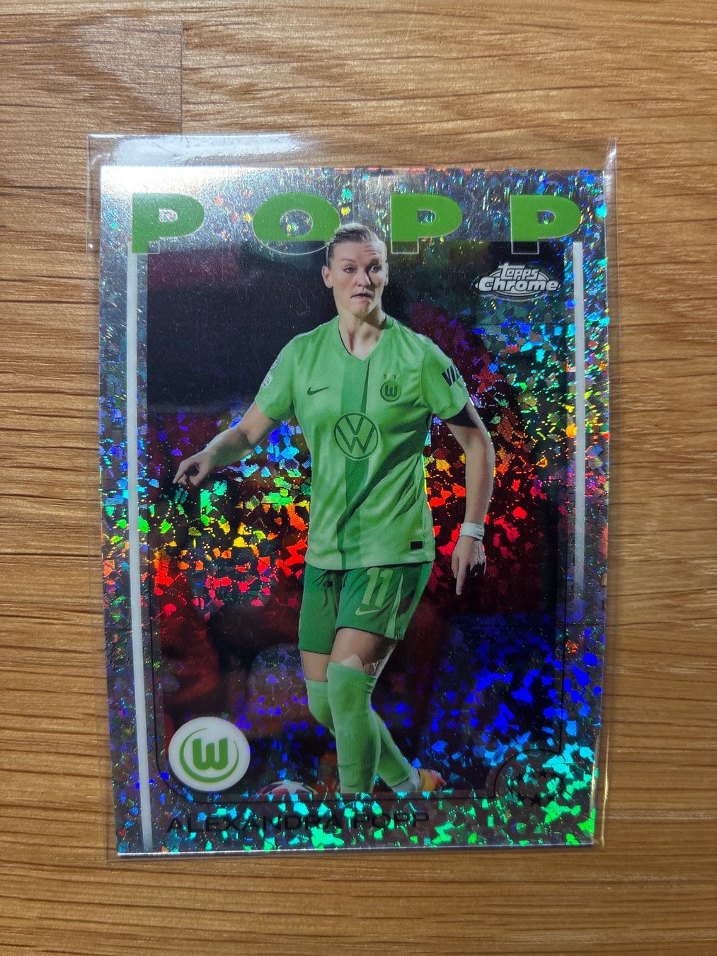 Topps Carte collezionabili: Topps Chrome Alexandra Popp Wolfsburg Specle – Usato da Wangenried venduto da Garagara