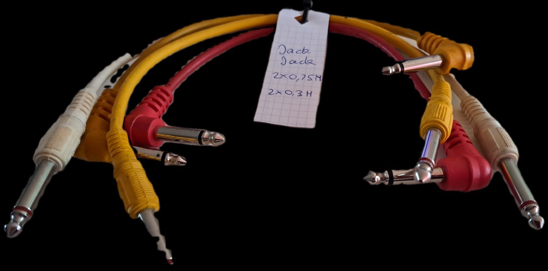 Cavi: Audiokabel Jack-Jack 6,3 mm _Nr. 2 – Usato da Schlieren venduto da Rcaliforni