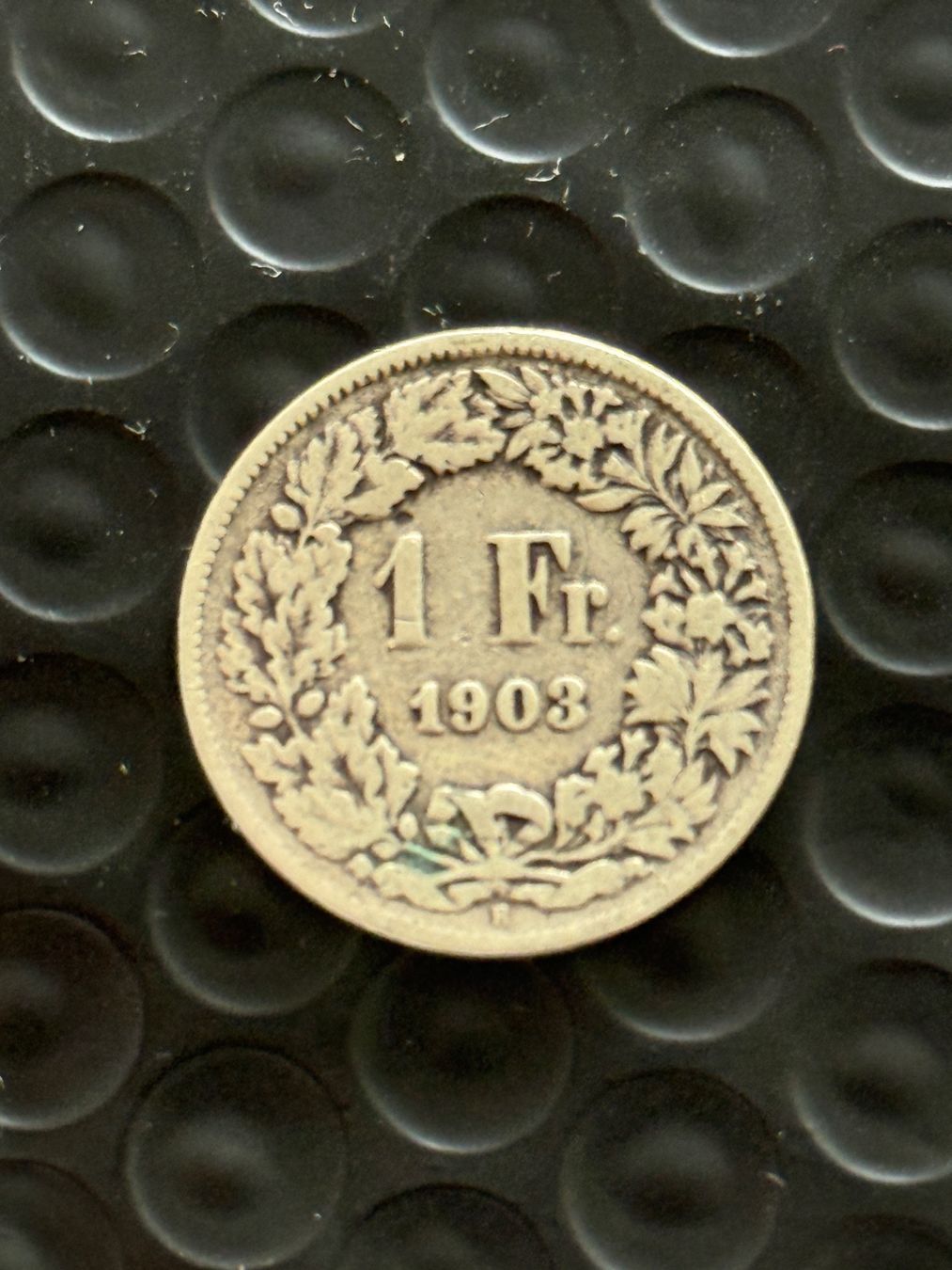 Tutti le monete: 1 Franken 1903  Rar – Usato da Wallisellen venduto da SWISS_SILVER1