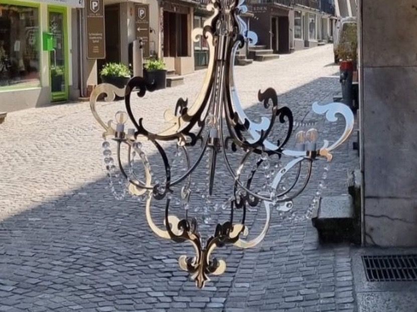 Kronleuchter & Deckenlampen: Kronleuchter  Design NP 2000fr lief Gratis – Gebraucht aus Thun von Thuno6 3
