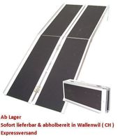 06067 - Rollstuhlrampe Kofferrampe 182cm faltbar