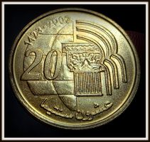 MAROKKO 20 SANTIMAT 1423/2002