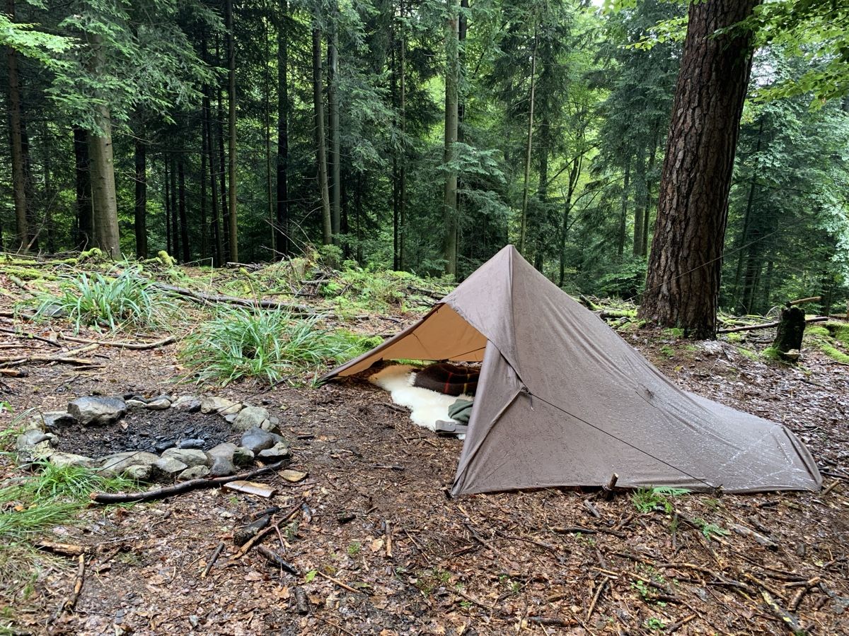 Altro: Bushcraft Spain Oilskin Tarp 3x3m – Usato da Luzern venduto da Sergio_Kallisti