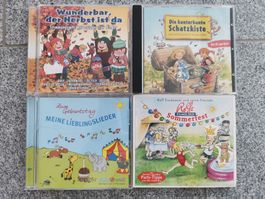 4 Kinder CDs mit Liedern - Rolf Zuckowski, Sommer, Herbst