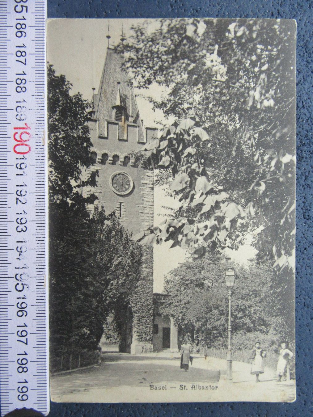 Cartoline postali: BASEL 1907 ST.ALBANTOR BELEBT AK BS – Usato da Ettingen venduto da Hausi4711