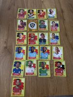 Panini WM 2022 Sticker Konvolut 21Stk. guter Zustand